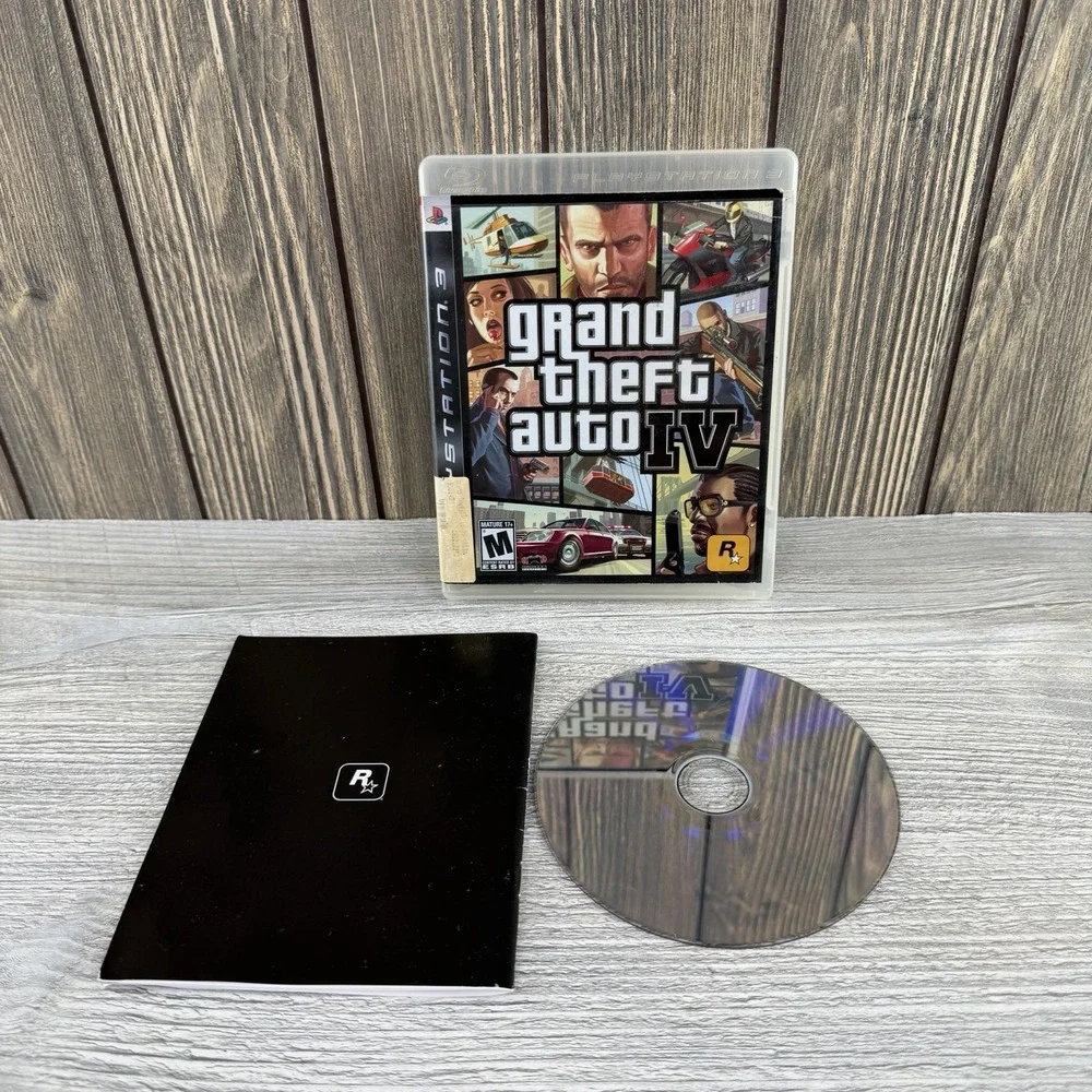 Grand Theft Auto IV (PlayStation 3, 2008) Not Map Tested